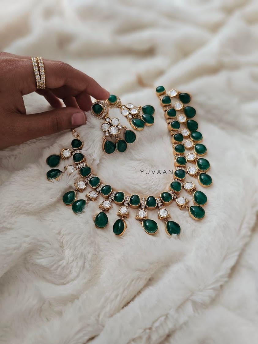 Piedera polki necklace Thumbnail