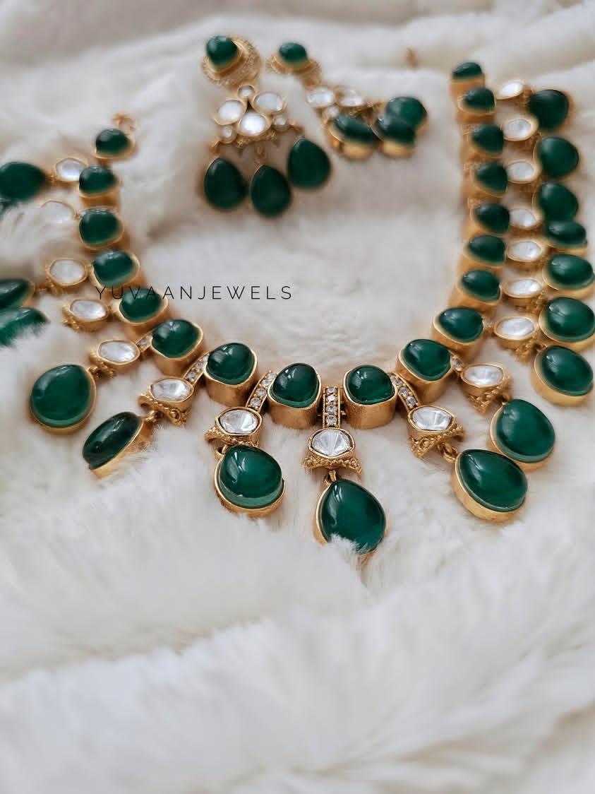 Piedera polki necklace Thumbnail