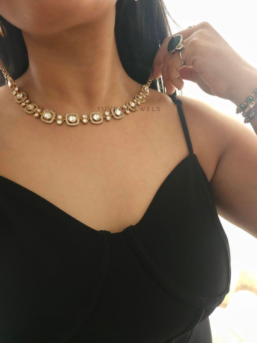 Jane polki choker Thumbnail