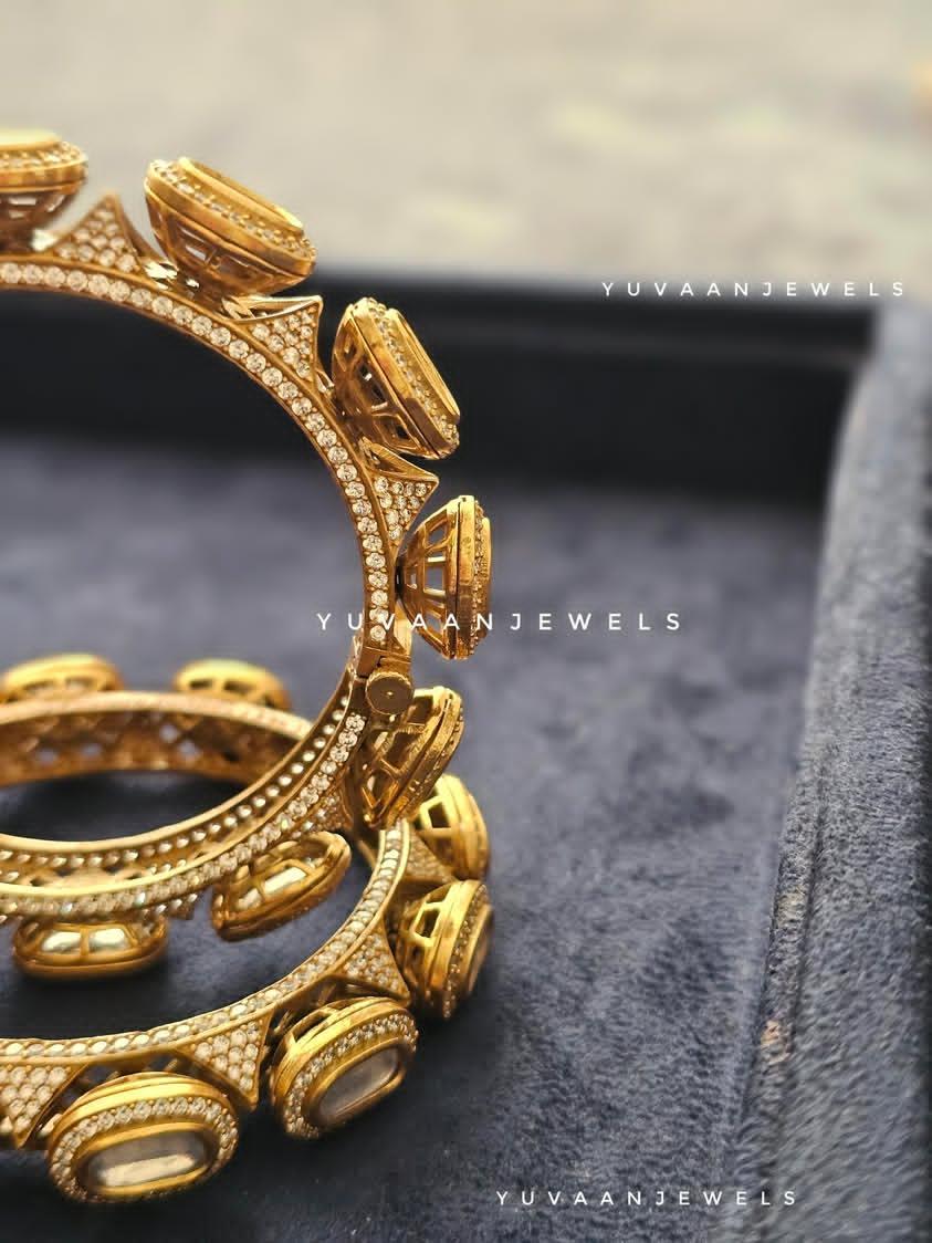 Siara polki bangle Thumbnail
