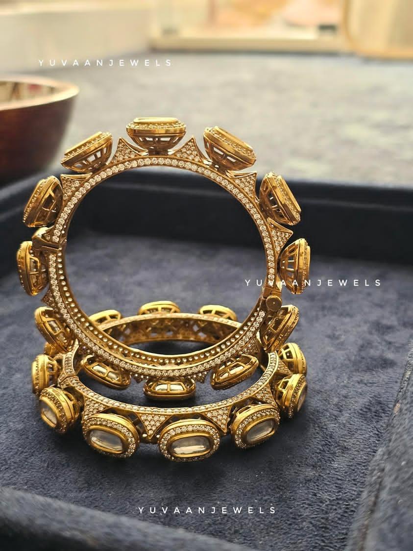 Siara polki bangle Thumbnail