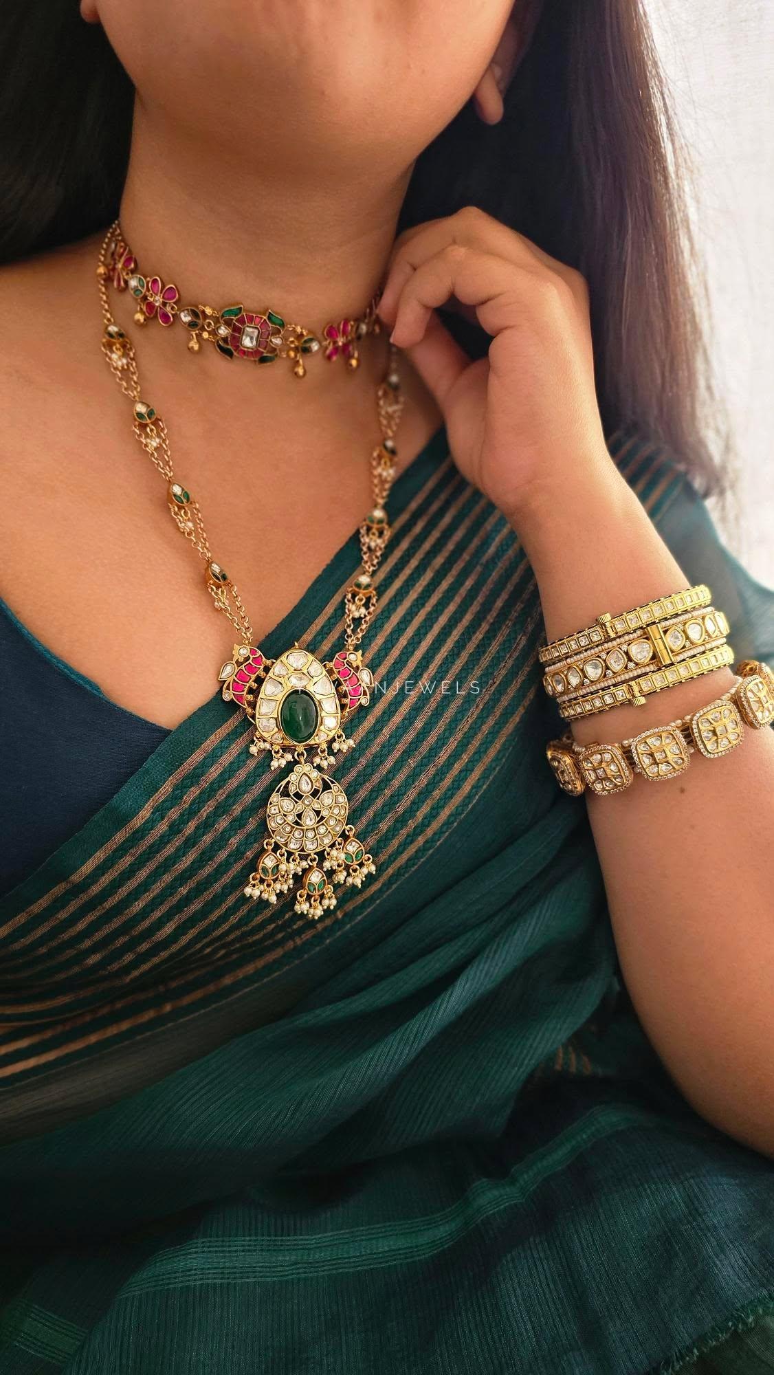 Dhwani Handcrafted choker Thumbnail