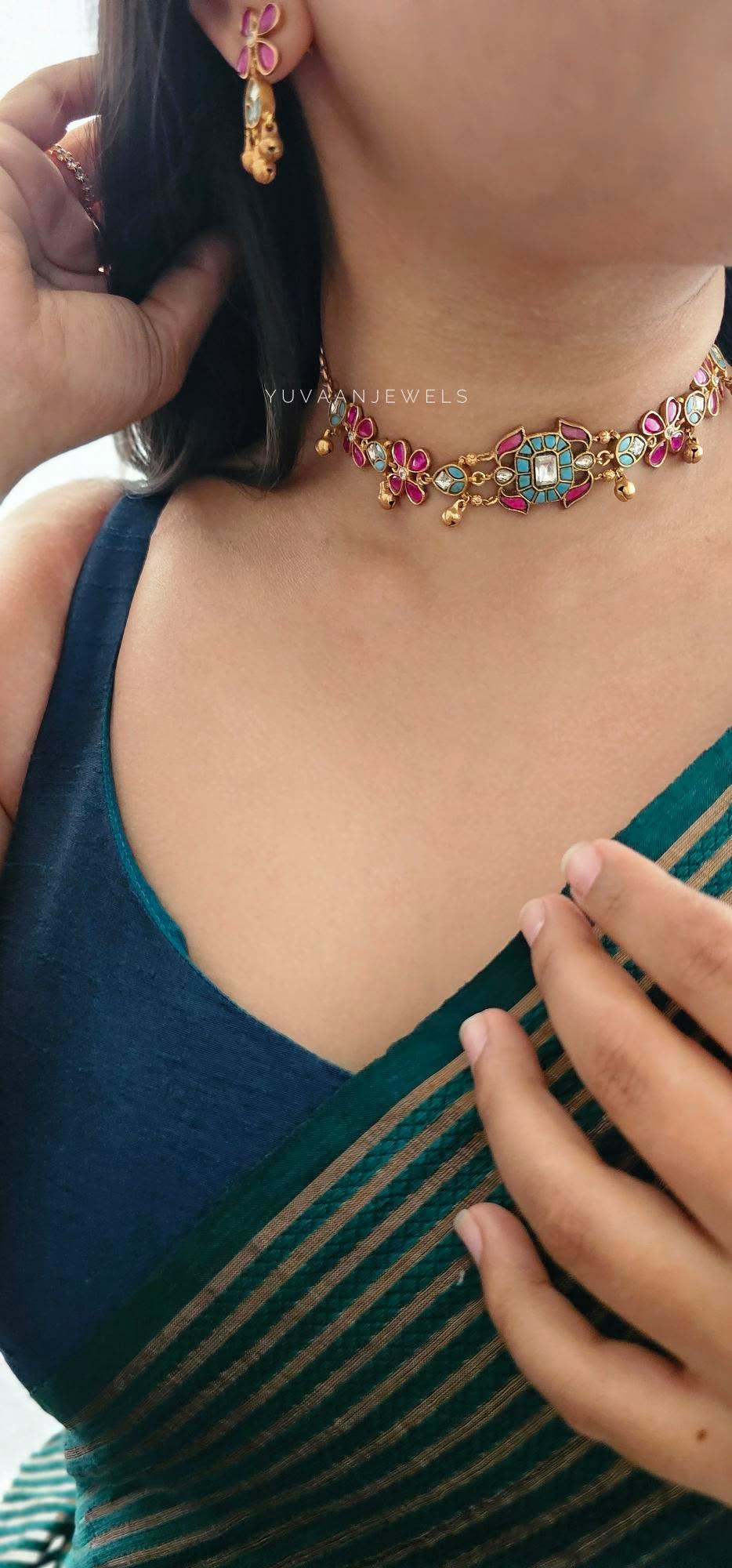 Dhwani Handcrafted choker Thumbnail