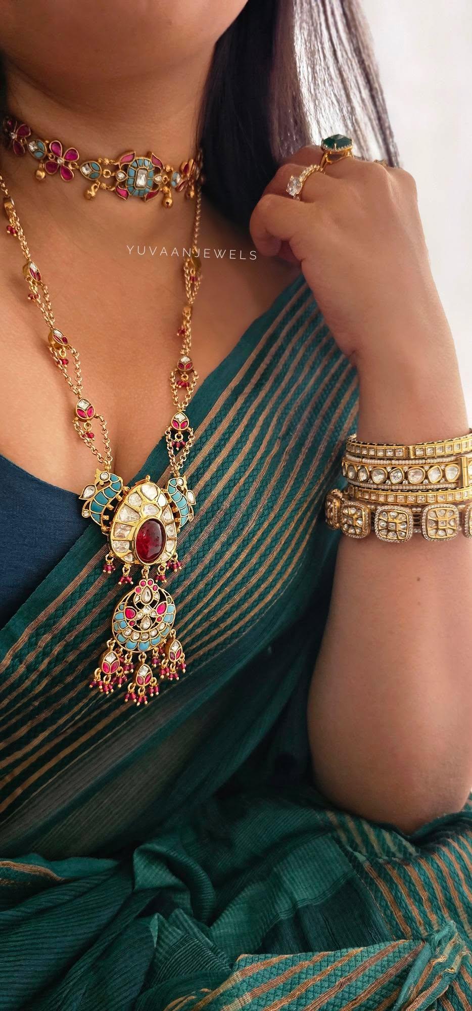 Dhwani Handcrafted necklace Thumbnail