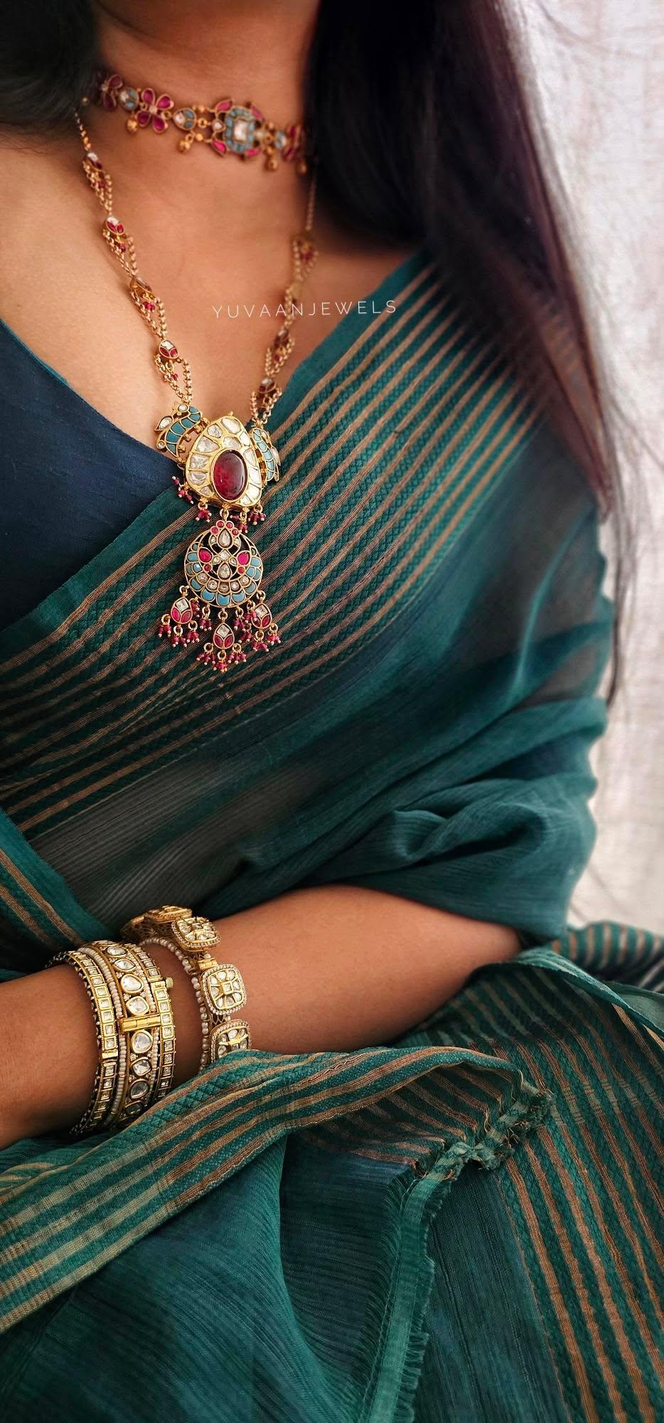 Dhwani Handcrafted necklace Thumbnail
