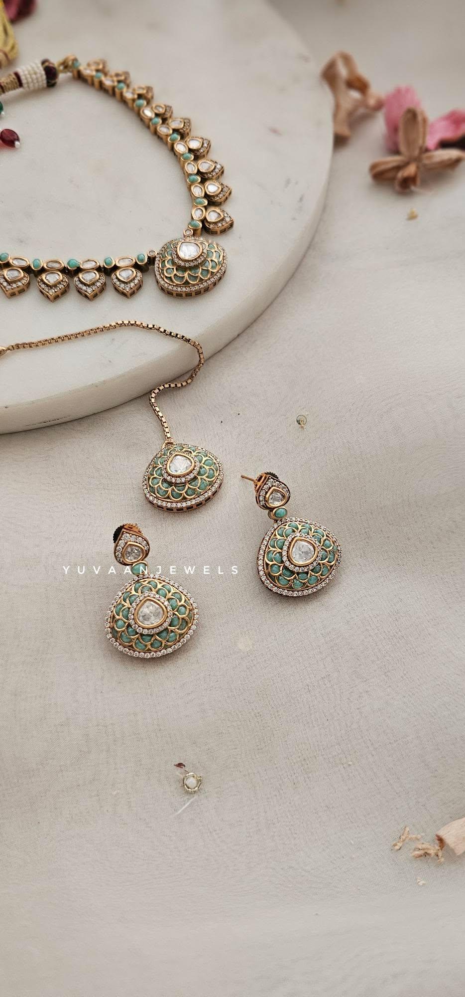 Sofia polki necklace Thumbnail