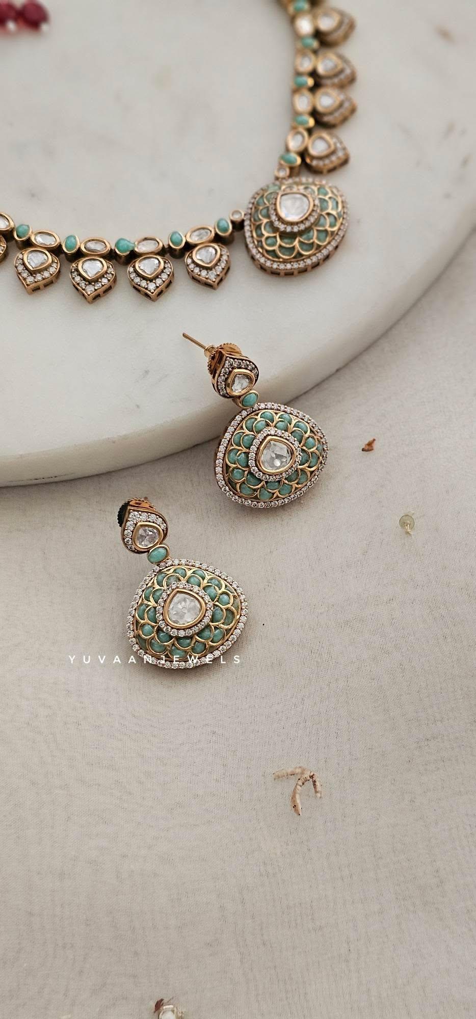 Sofia polki necklace Thumbnail