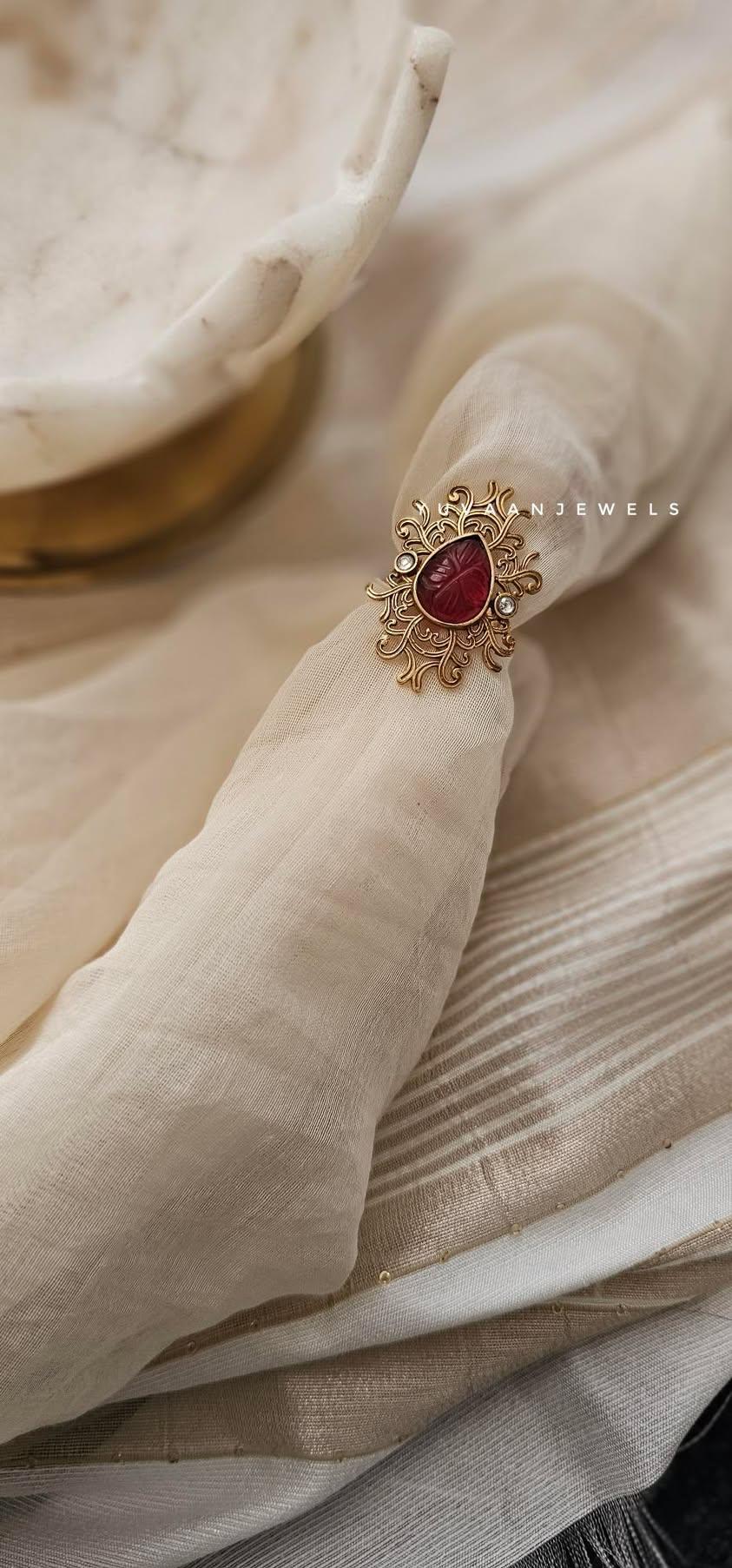 Shifa Handcarved ring Thumbnail