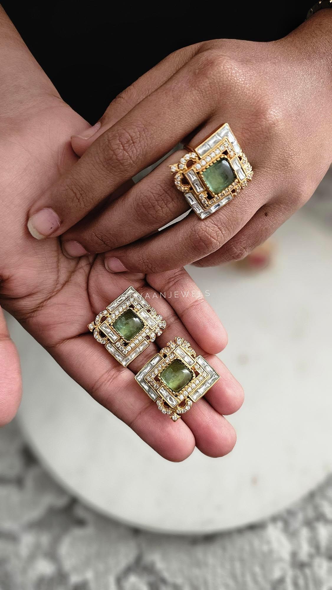 Kara Polki Studs Thumbnail