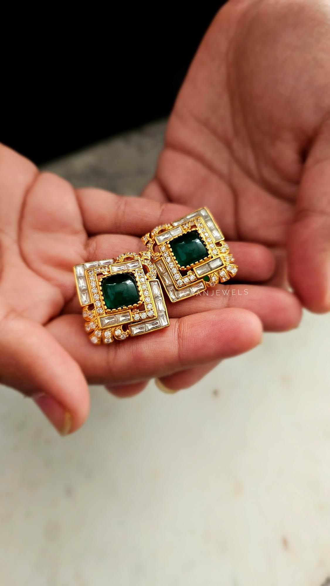 Kara polki studs Thumbnail