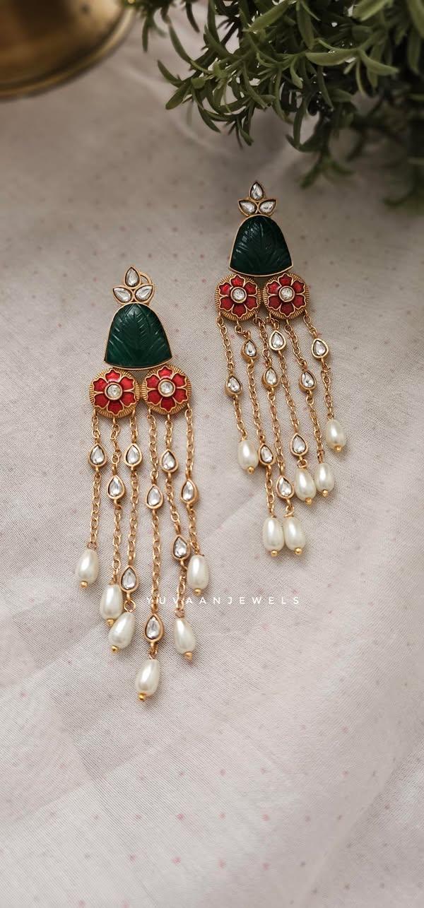 Milaa handcrafted earring Thumbnail
