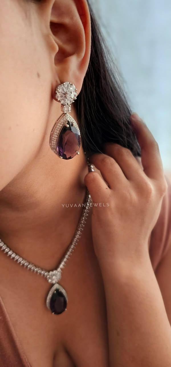 Sargun quartz necklace Thumbnail