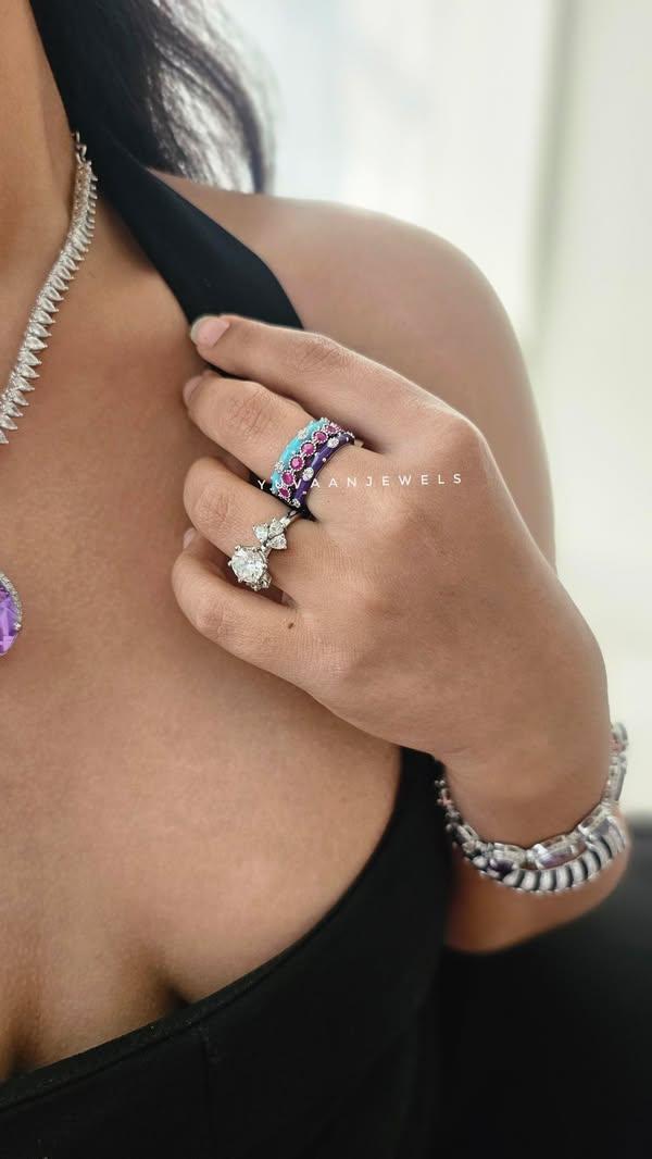 Lina band ring Thumbnail