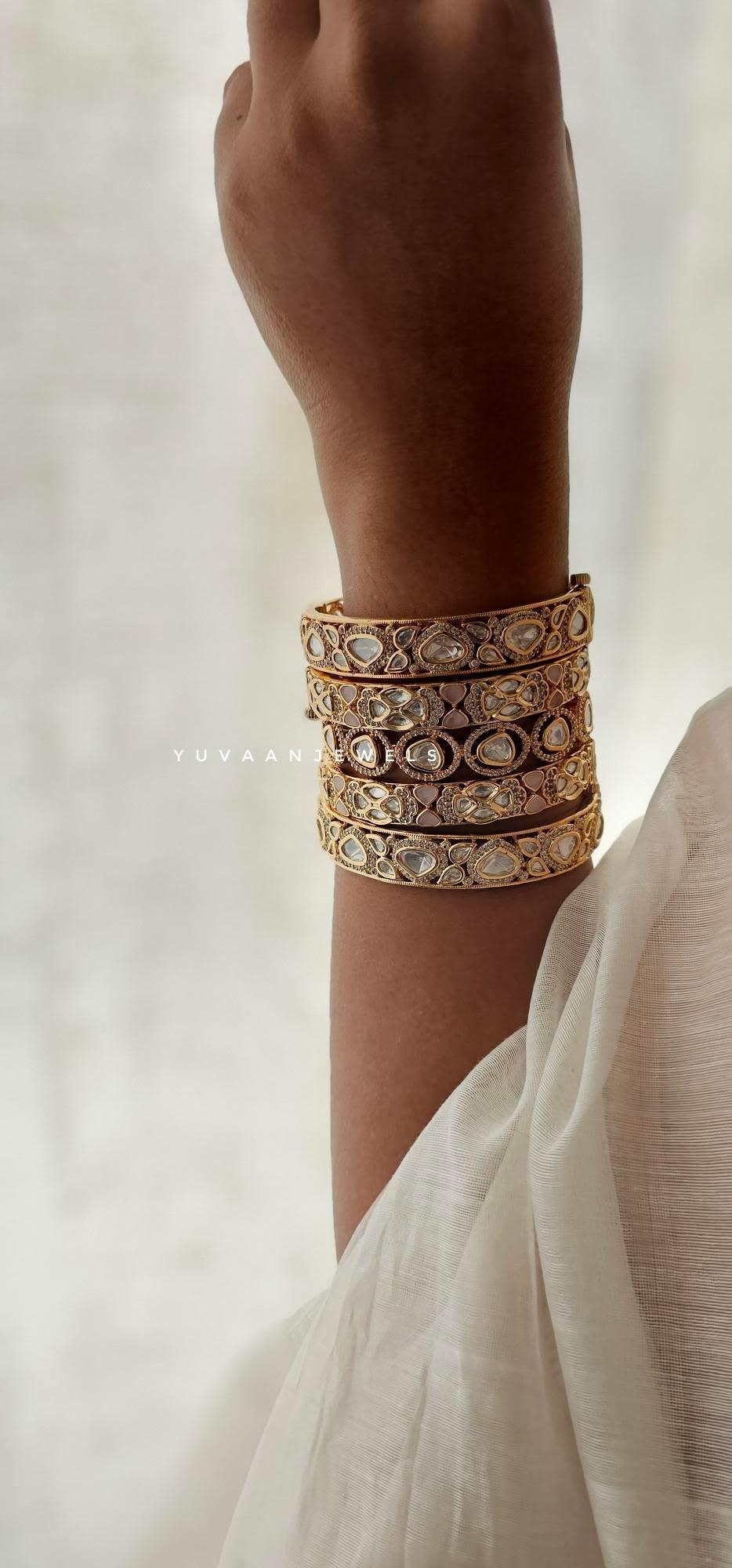 Siya polki bangles Thumbnail