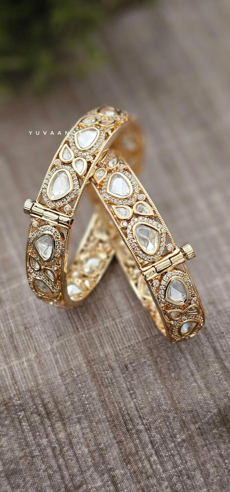 Siya polki bangles Thumbnail