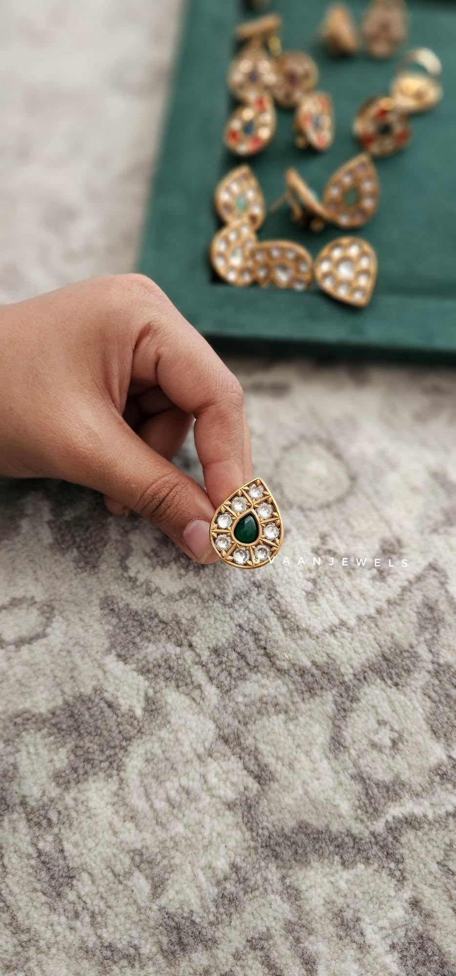 Ayur polki ring Thumbnail