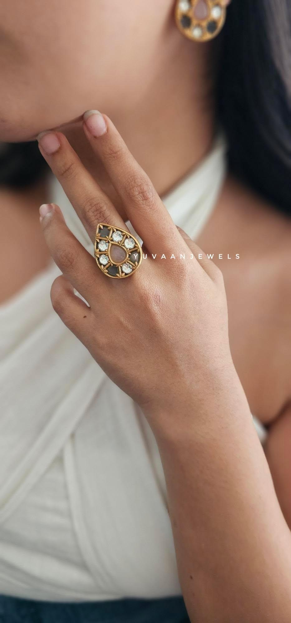 Ayur polki ring Thumbnail