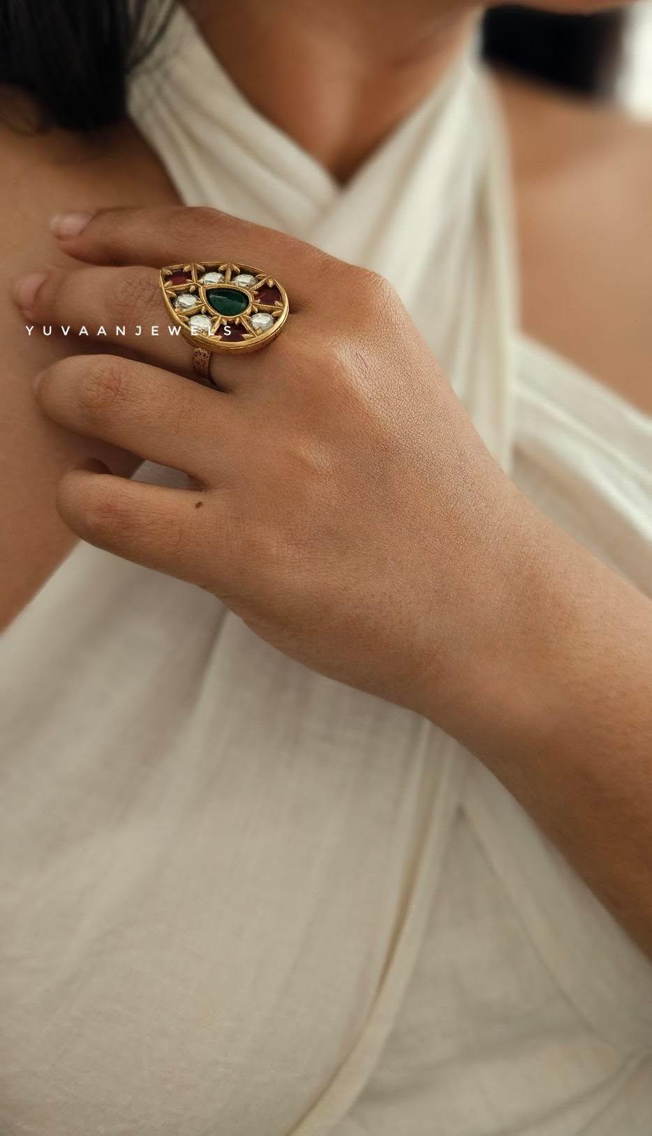 Ayur polki ring Thumbnail