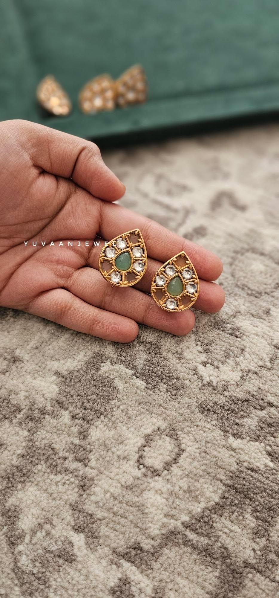 Ayur polki studs Thumbnail