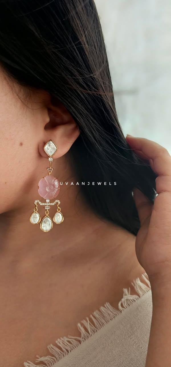 Rayana handcrafted earrings Thumbnail