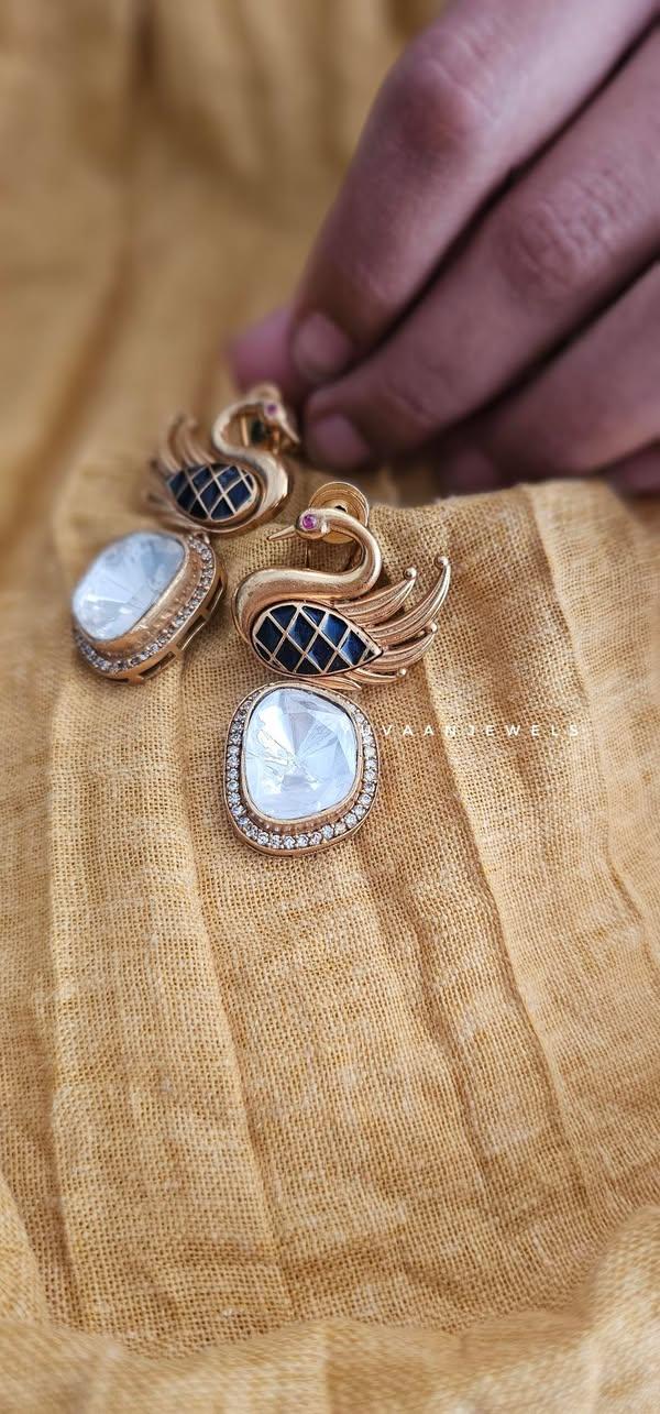 Yvaine polki earring Thumbnail