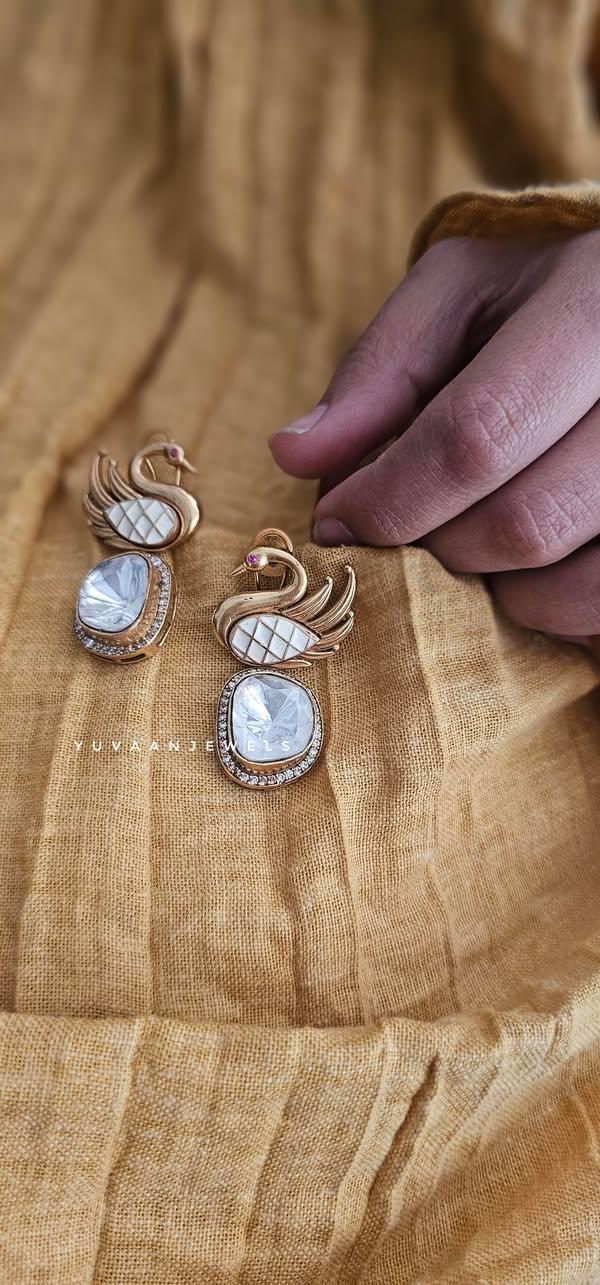 Yvaine polki earring Thumbnail