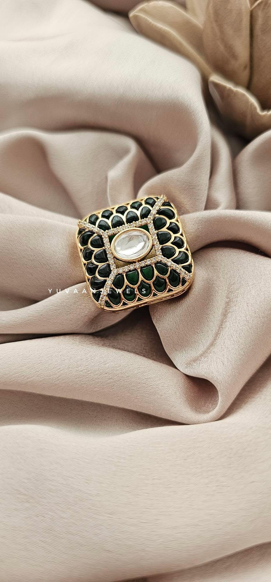 Kaia polki ring Thumbnail