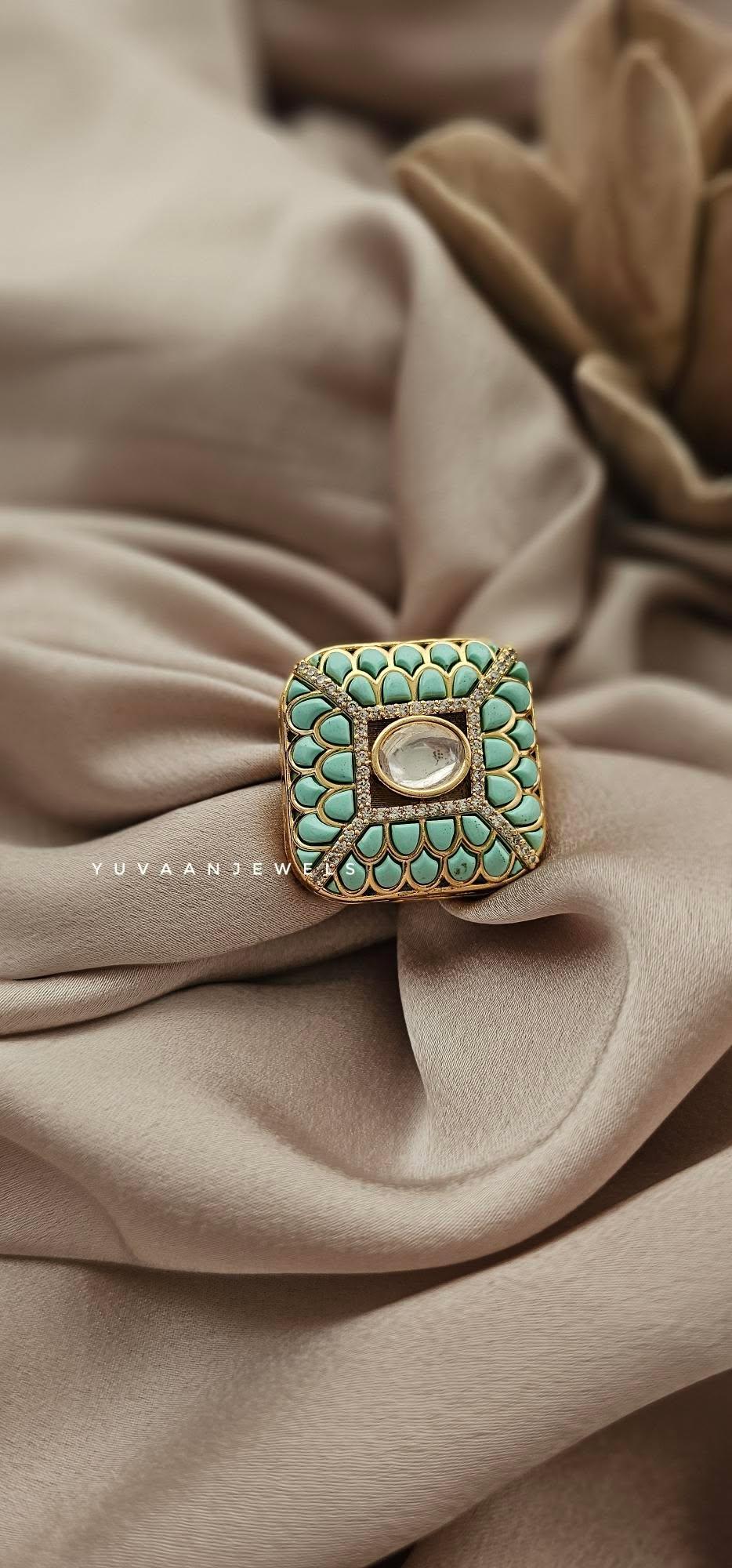 Kaia polki ring Thumbnail