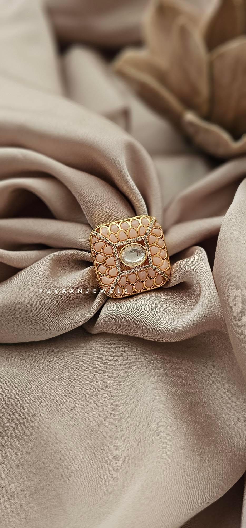 Kaia polki ring Thumbnail