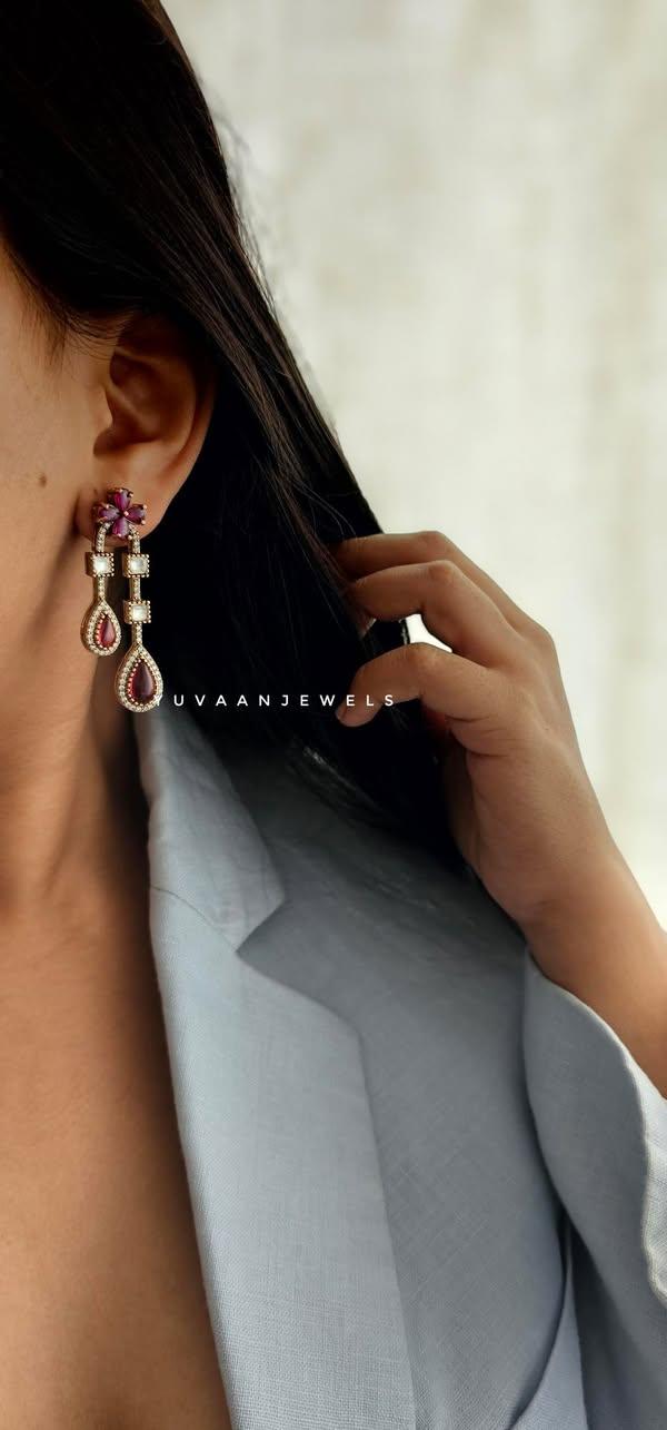 Maleia polki earrings Thumbnail