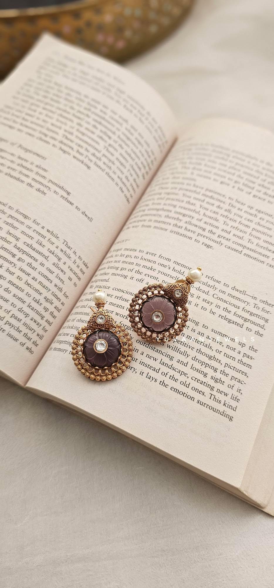Aratrika handcrafted earrings Thumbnail