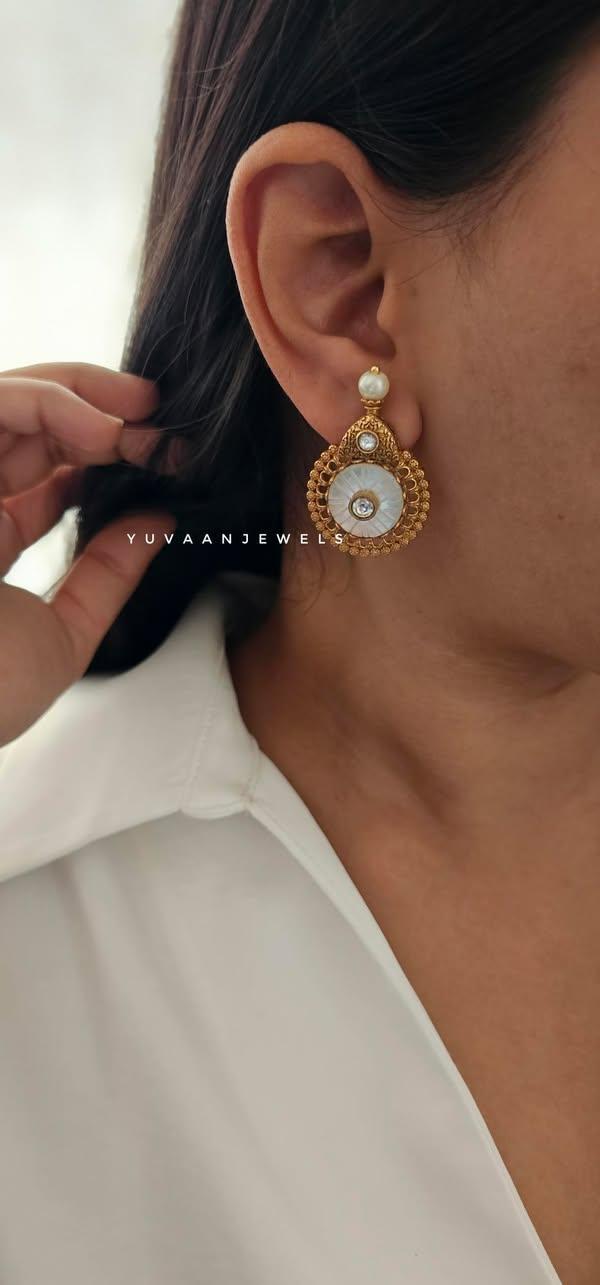 Aratrika handcrafted earrings Thumbnail