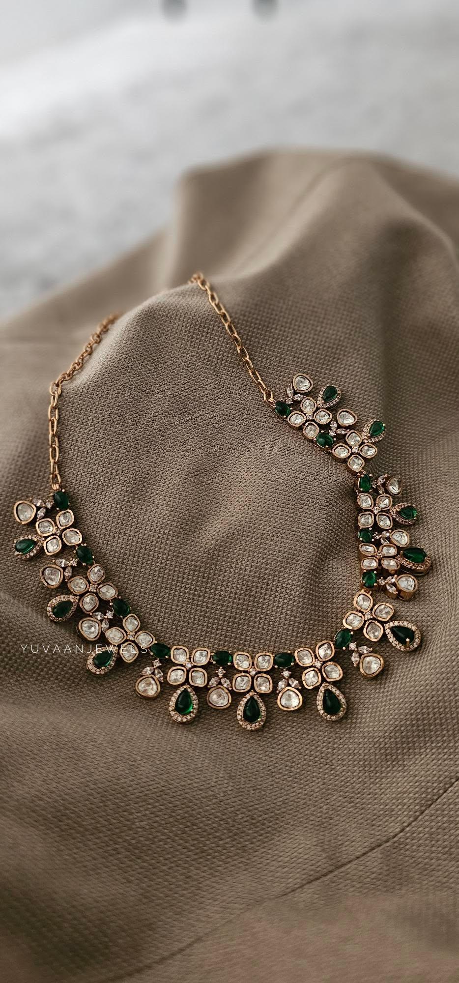 Taha polki necklace Thumbnail