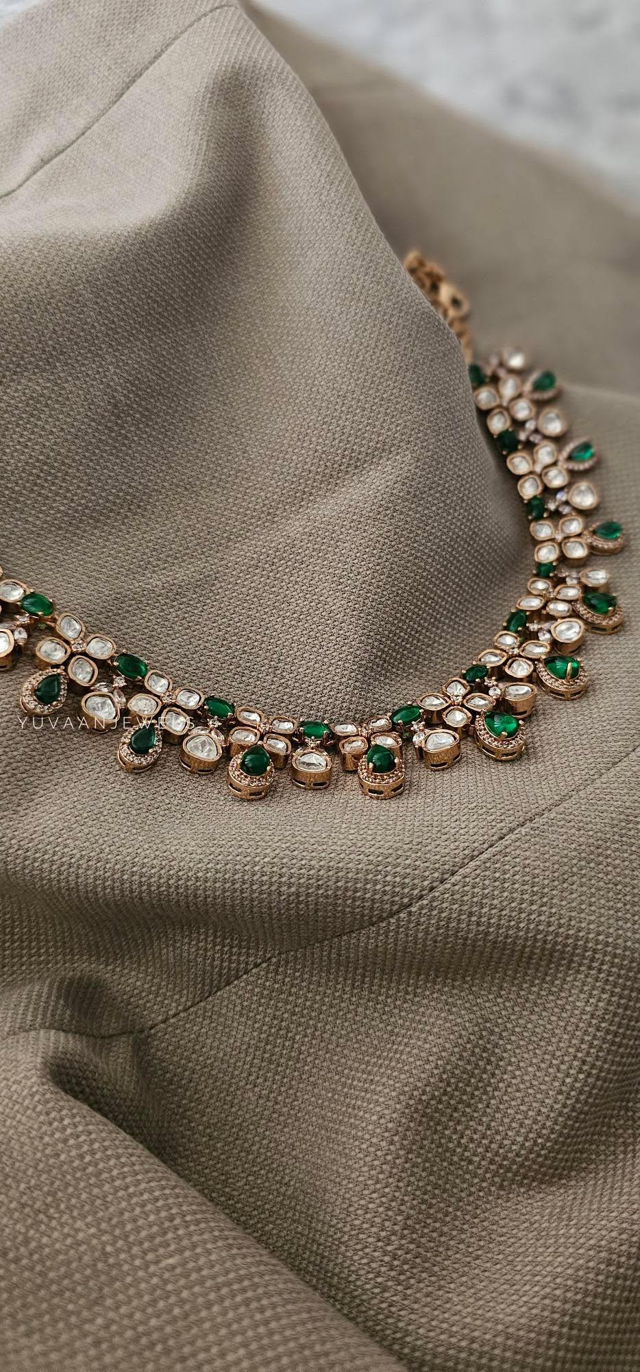 Taha polki necklace Thumbnail