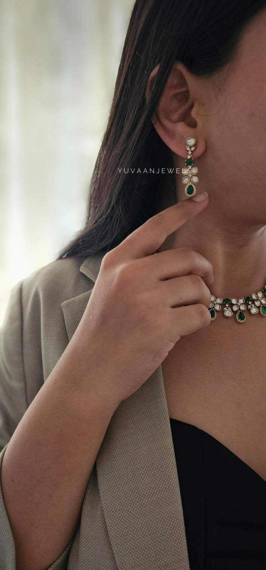 Taha polki necklace Thumbnail