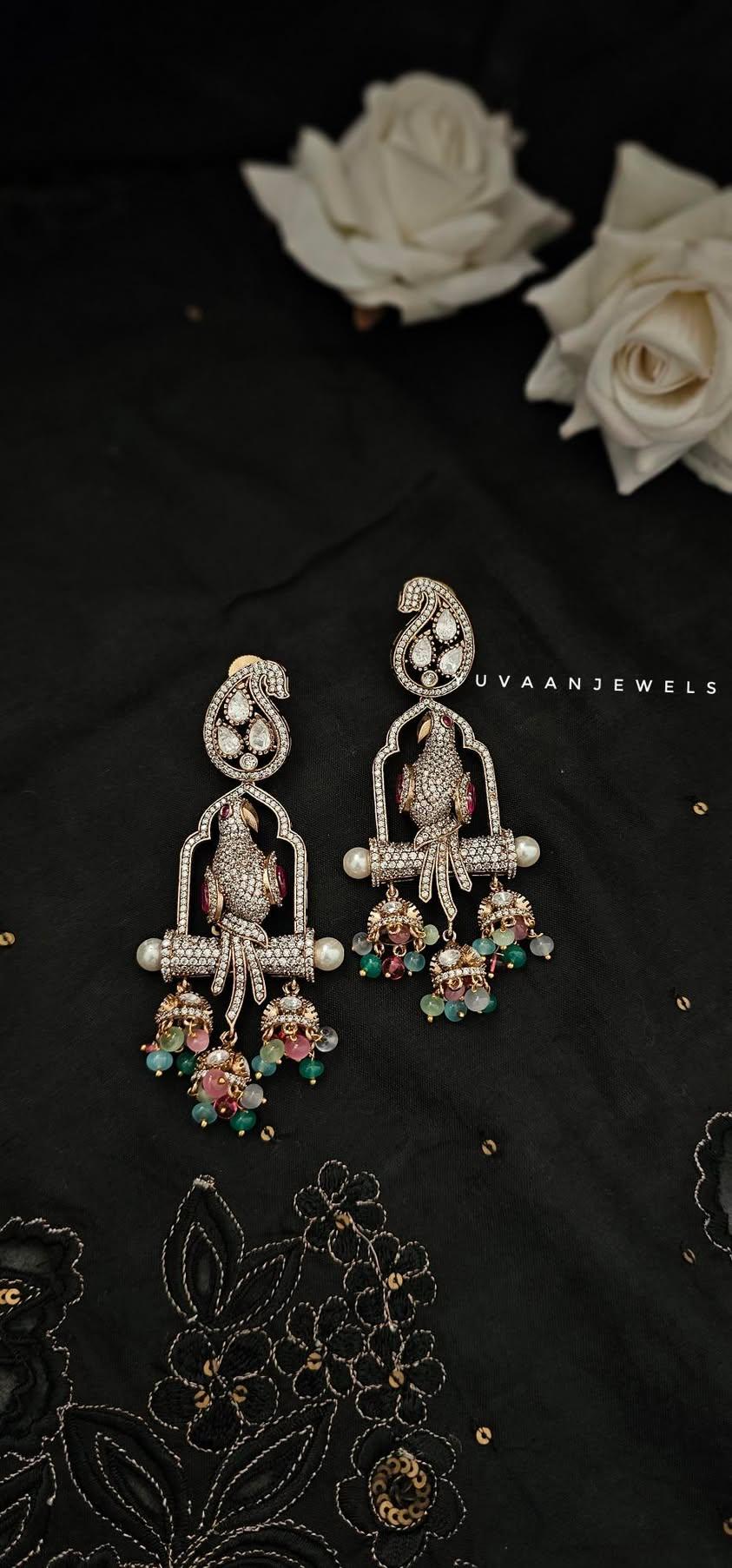 Mittu quartz and polki chaandbali Thumbnail