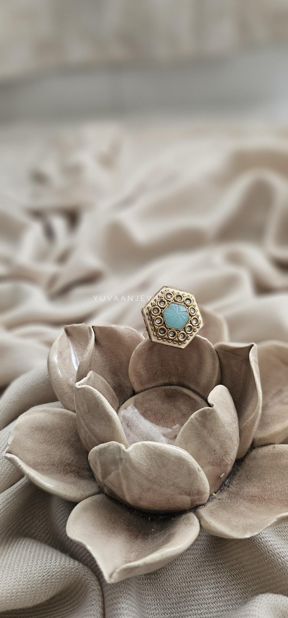 Lucine handcrafted ring Thumbnail