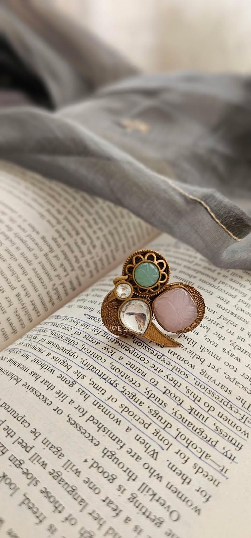 Camila handcrafted ring Thumbnail