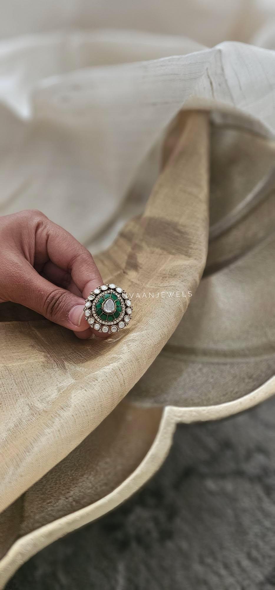 Hasrat handcrafted ring Thumbnail