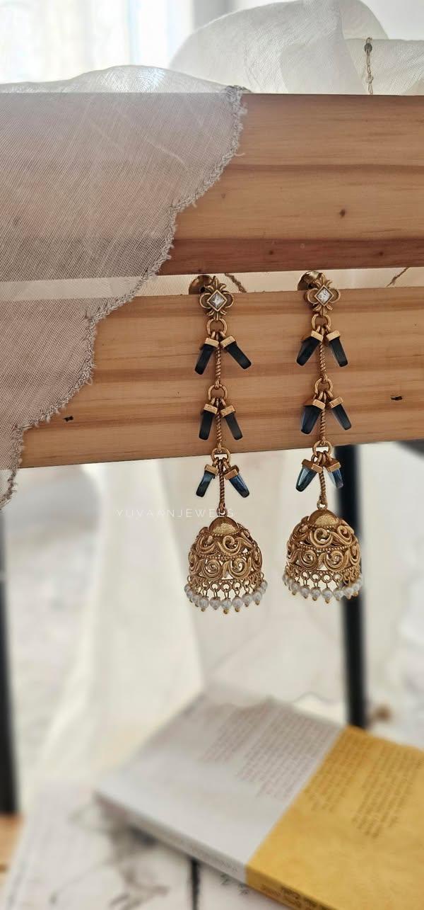 Jasmine handcrafted Jhumki Thumbnail