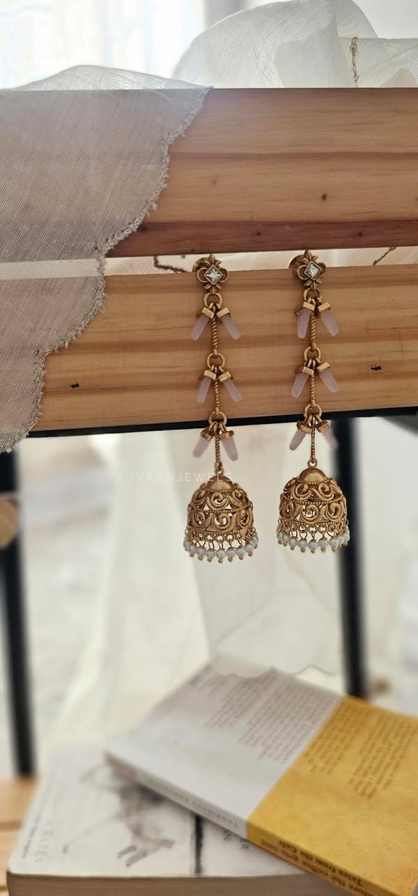 Jasmine handcrafted Jhumki Thumbnail