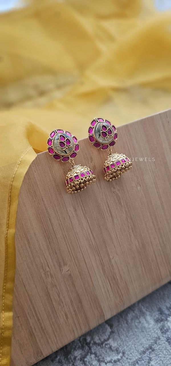 Viella handcrafted jhumki Thumbnail