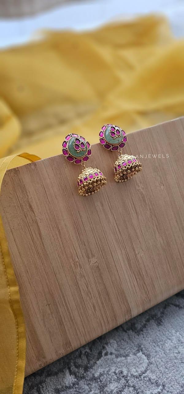 Viella handcrafted jhumki Thumbnail