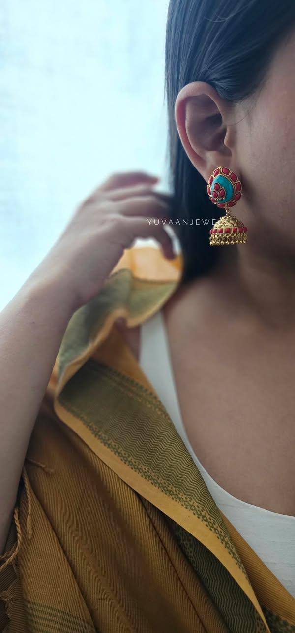 Viella handcrafted jhumki Thumbnail