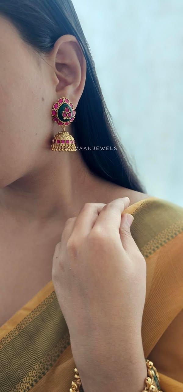 Viella handcrafted jhumki Thumbnail