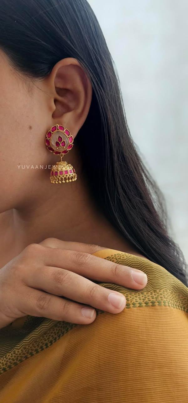 Viella handcrafted jhumki Thumbnail