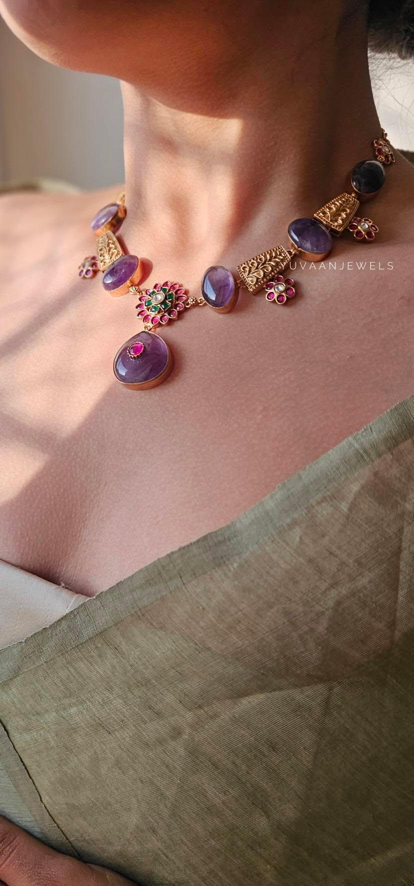 Navodya handcrafted necklace Thumbnail