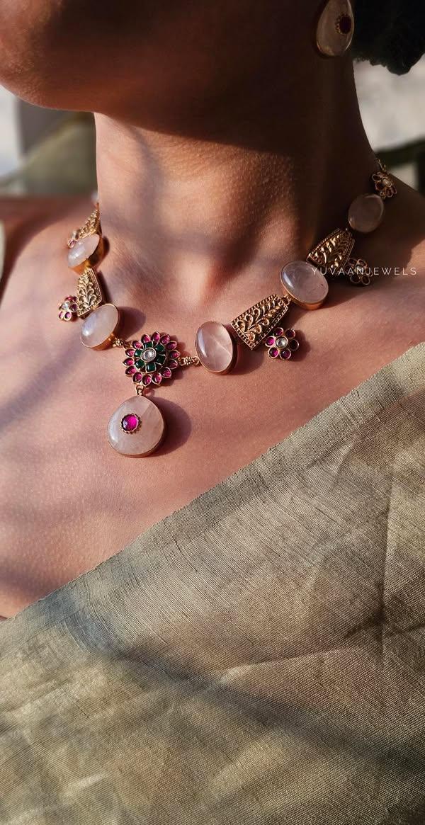 Navodya handcrafted necklace Thumbnail