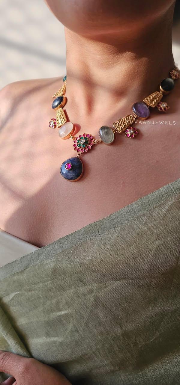 Navodya handcrafted necklace Thumbnail