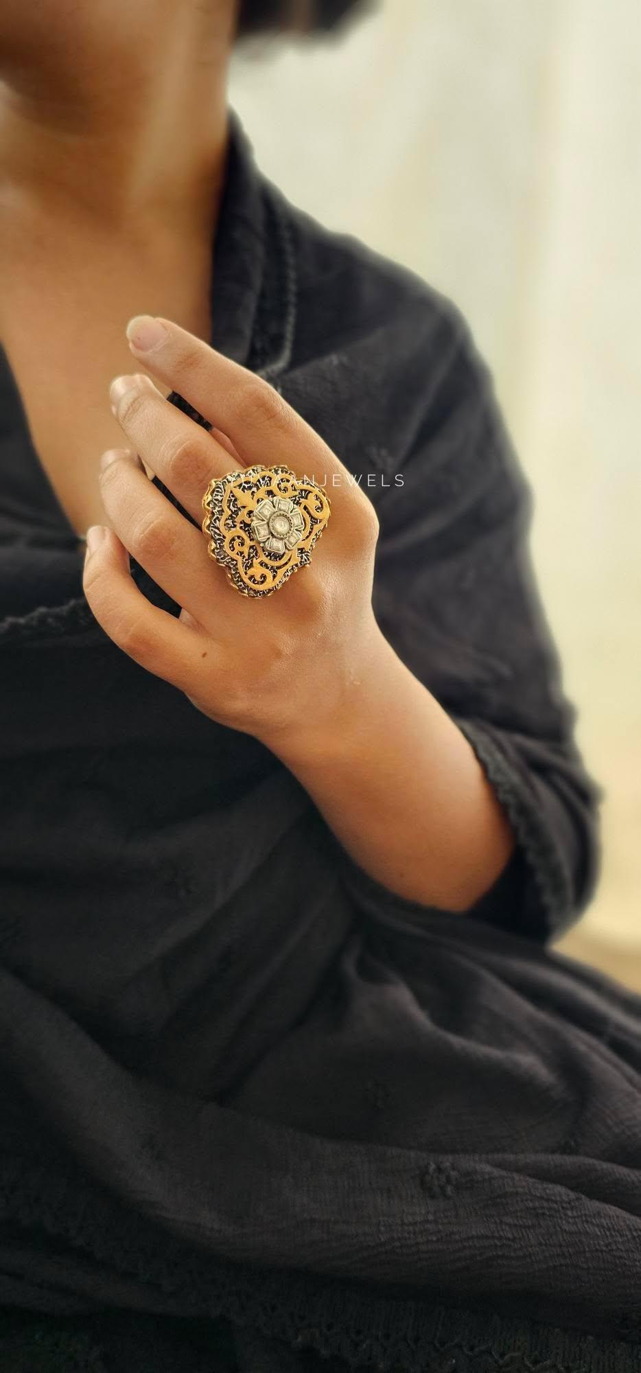 Erisha handcrafted ring Thumbnail